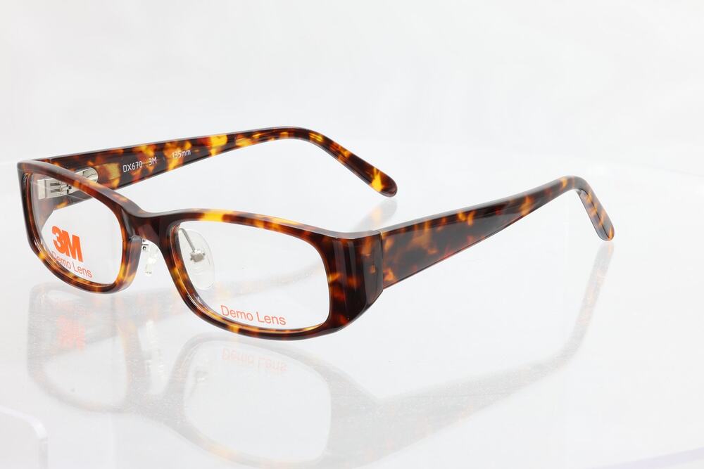 3M DX670 Tortoise 51-19-135mm Eyeglass FRAMES ONLY - NEW/WITHOUT TAGS